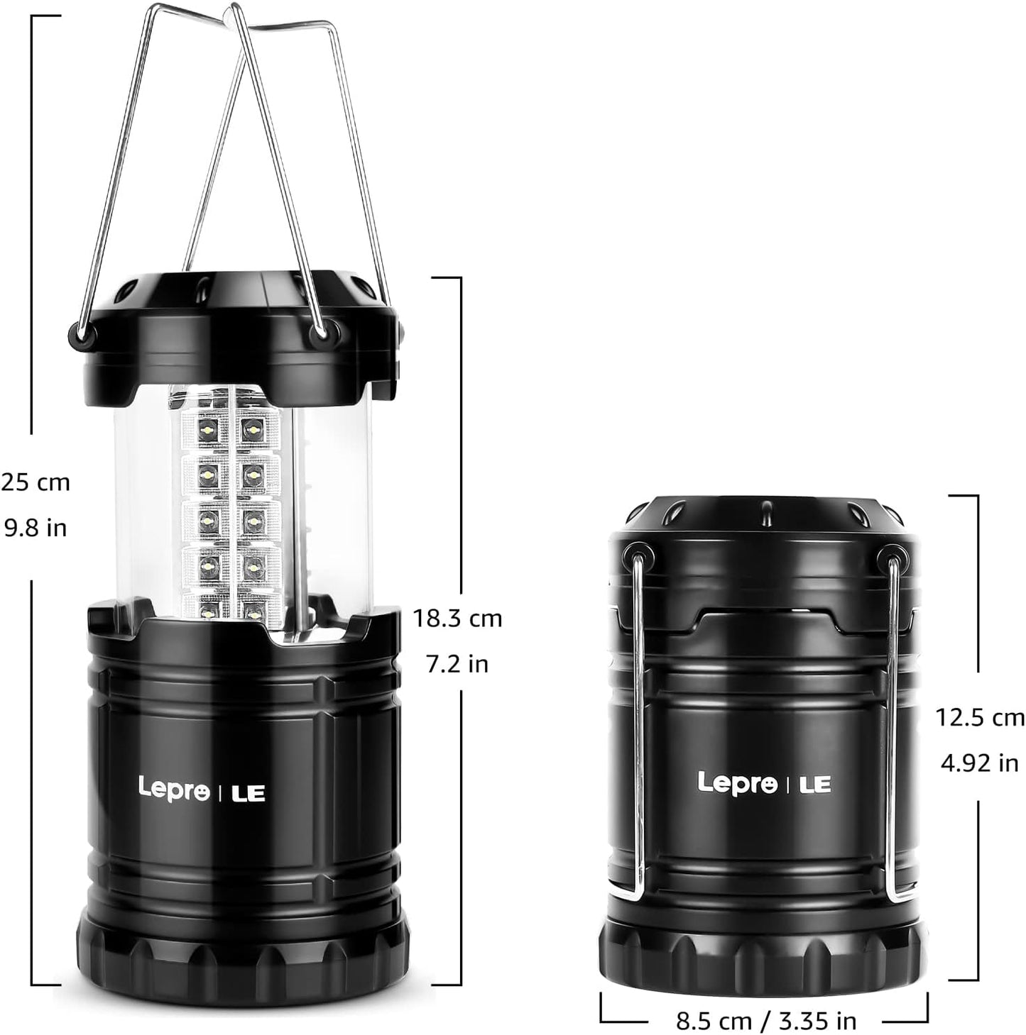 LED Camping Lanterns Battery Powered