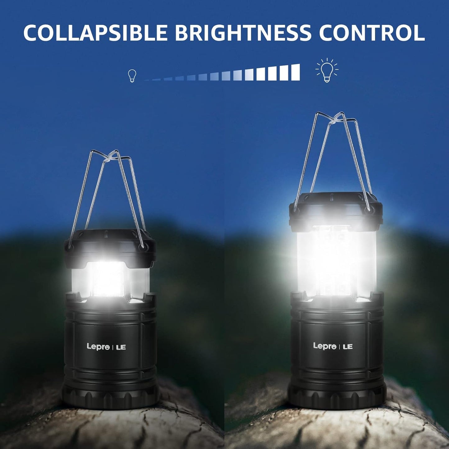 LED Camping Lanterns Battery Powered