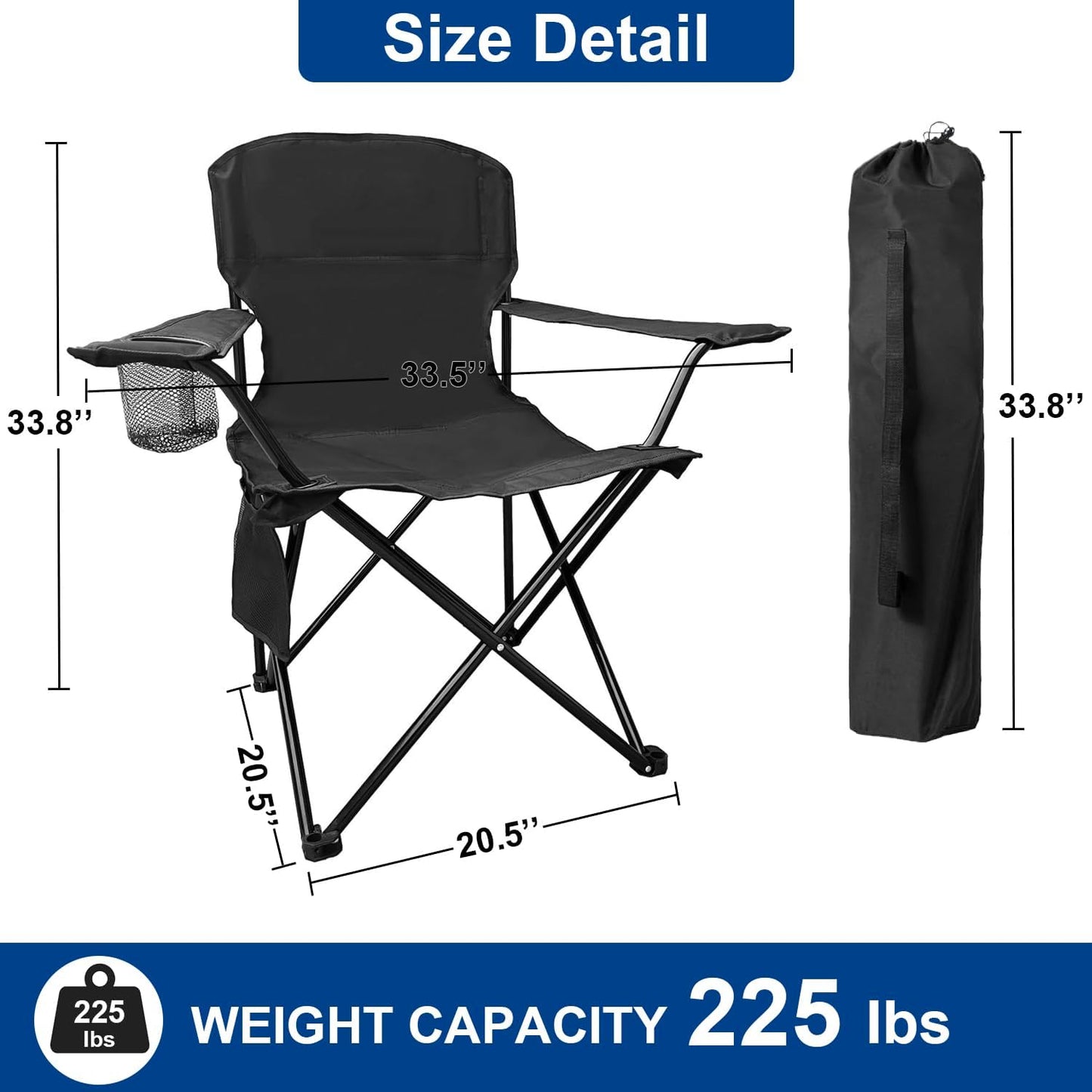 Folding Camping Collapsible Chairs