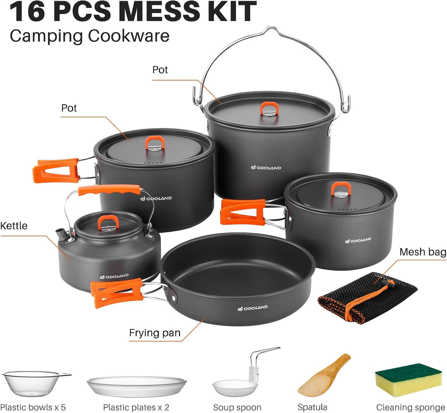 Camping Cookware Kit - GJ061