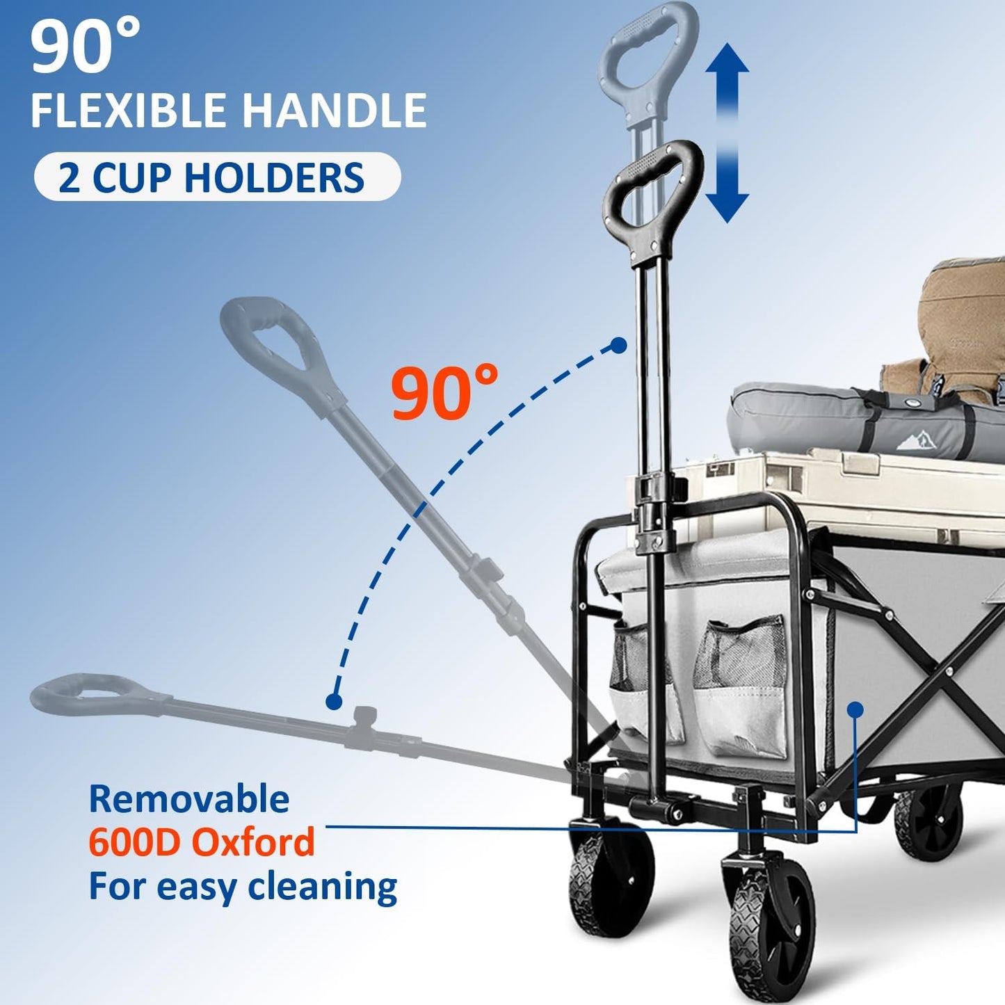 Collapsible Wagon Cart Foldable