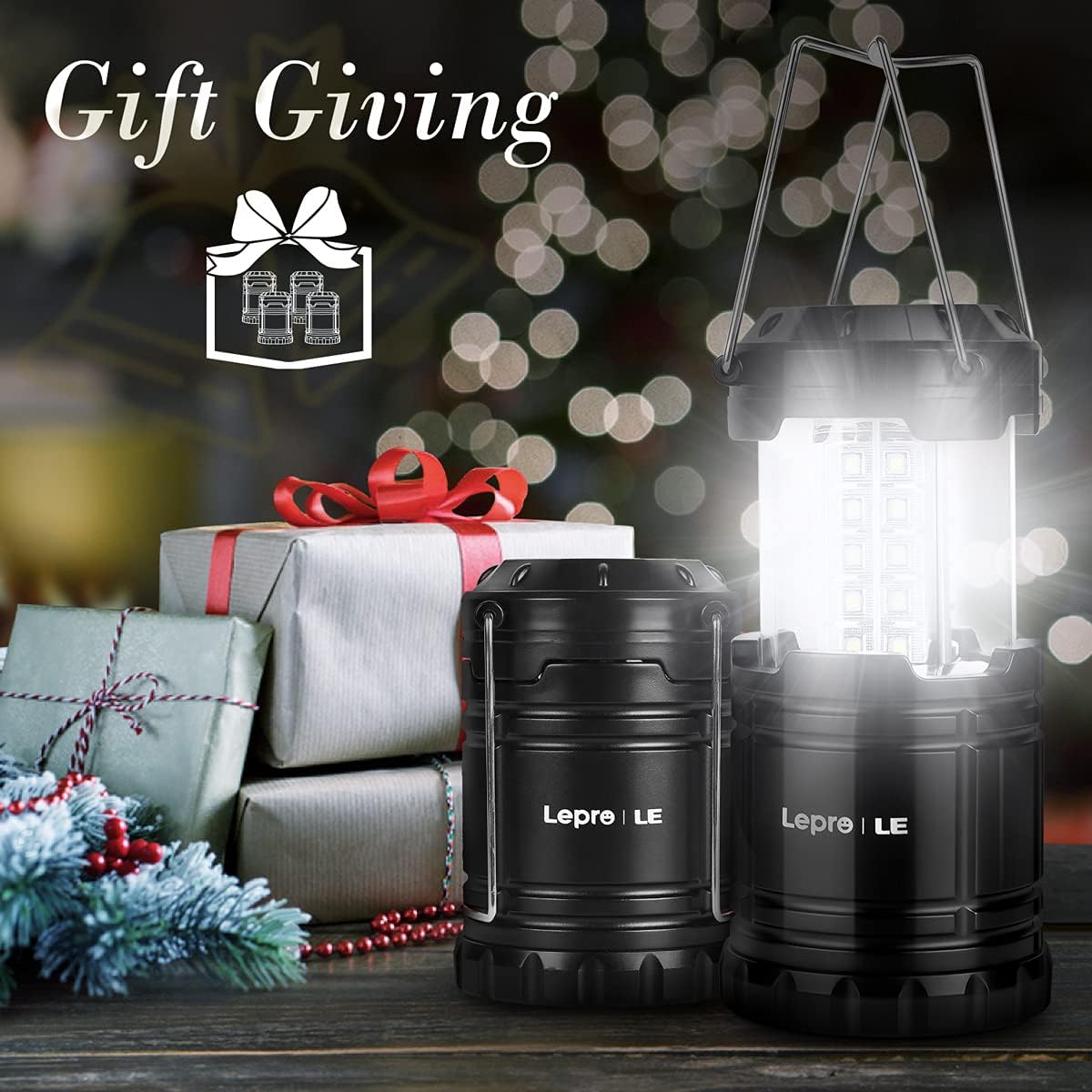 LED Camping Lanterns Battery Powered