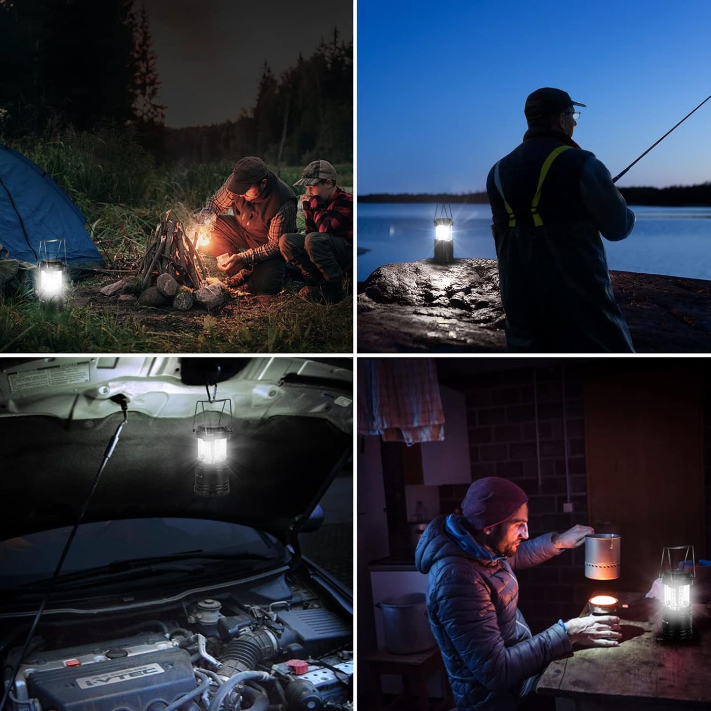 LED Camping Lanterns Battery Powered