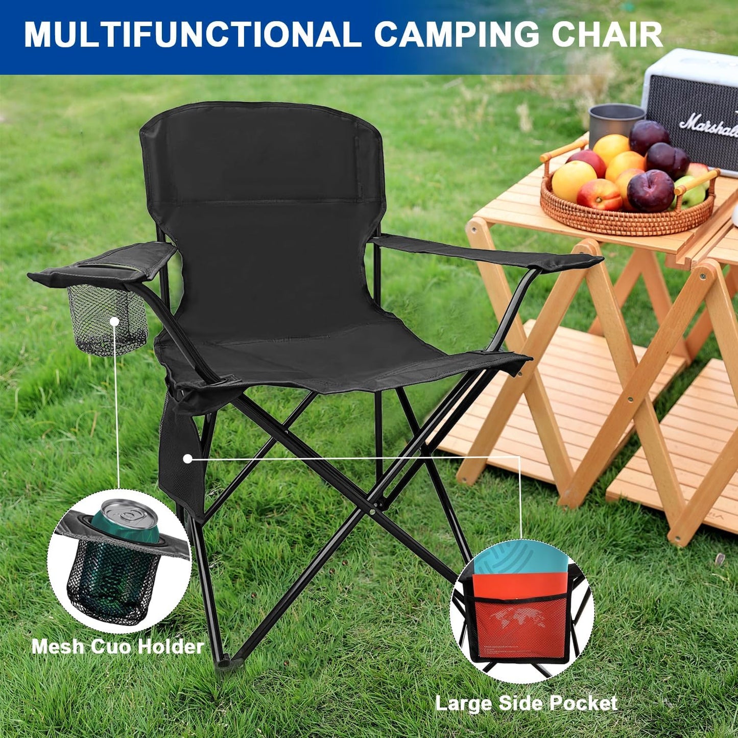 Folding Camping Collapsible Chairs