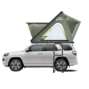 Jiadrooe Pioneer P7071 Lightweight ABS Hard Shell Rooftop Tent with 5000mm Canvas & 3-Layer Mattress