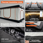 Rooftop Tent Hard Shell - Titan Series T3021 Upgraded version