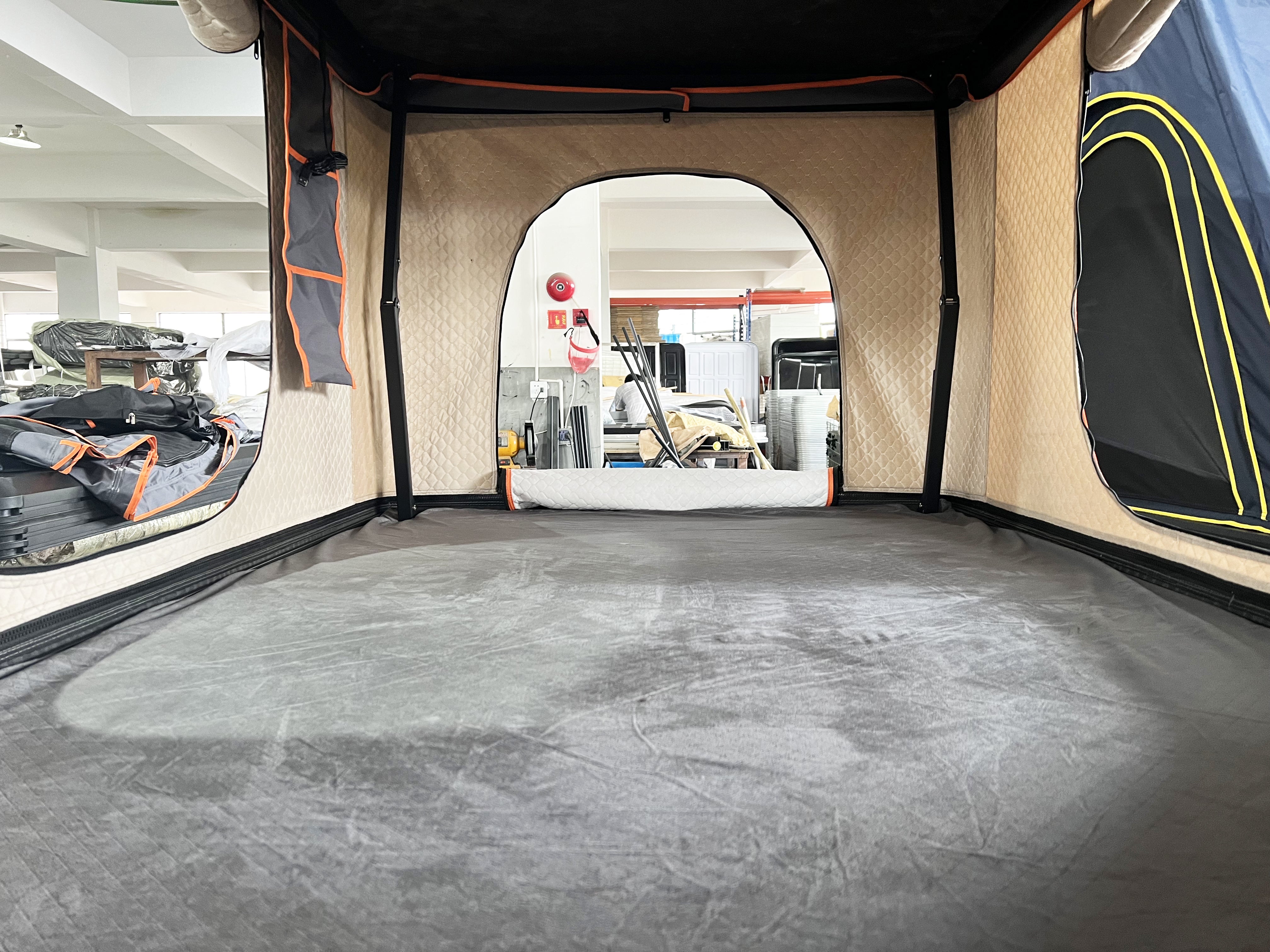 Jiadrooe Custom 4-Season Quilted Thermal Liner for Rooftop Tents (Zip-in Insulation)