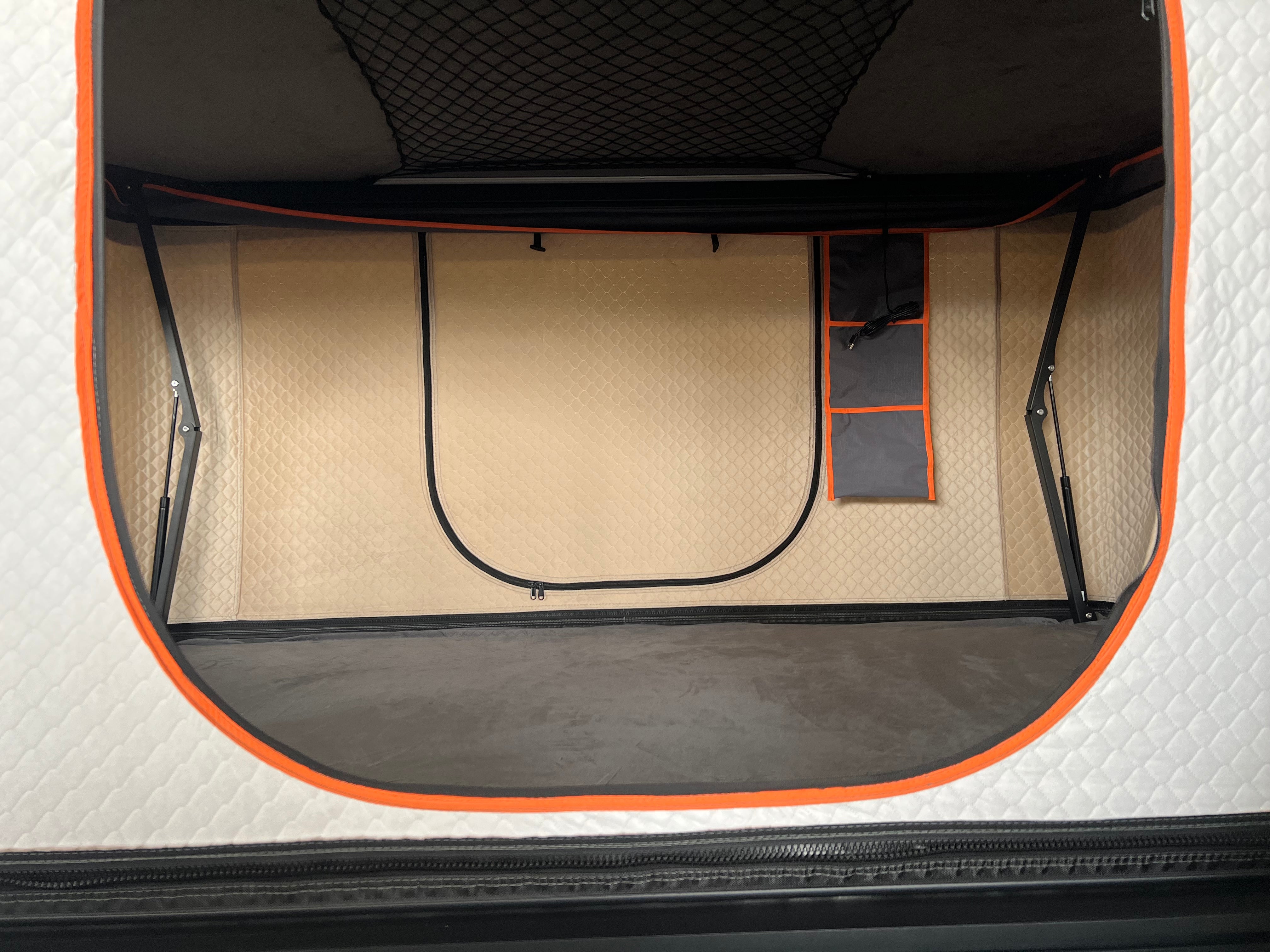 Jiadrooe Custom 4-Season Quilted Thermal Liner for Rooftop Tents (Zip-in Insulation)