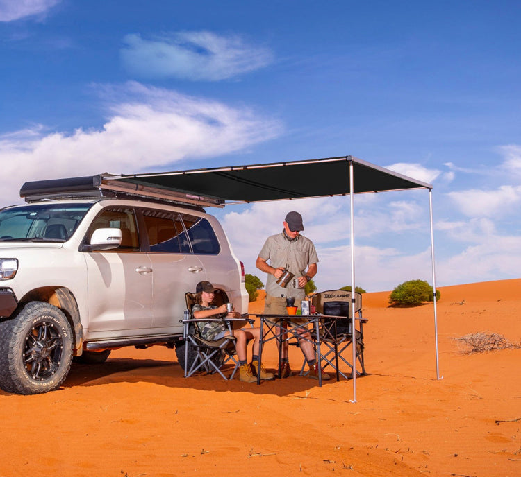 Jiadrooe CDZP2021 Portable Universal Car Camping Awning Shelter for SUV, Truck & Van (5-8 Person)