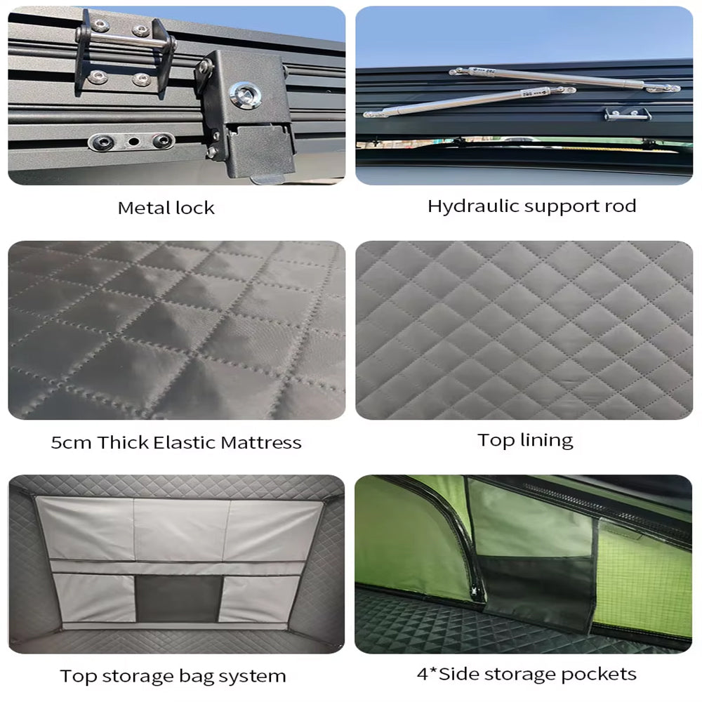 Rooftop Tent Hard Shell - Titan Series T3077