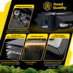 Integrated RTT power controller hub for off-grid camping energy management - Jiadrooe Titan Series