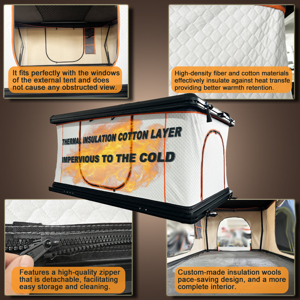Rooftop Tent Hard Shell - Titan Series T3021 Upgraded version