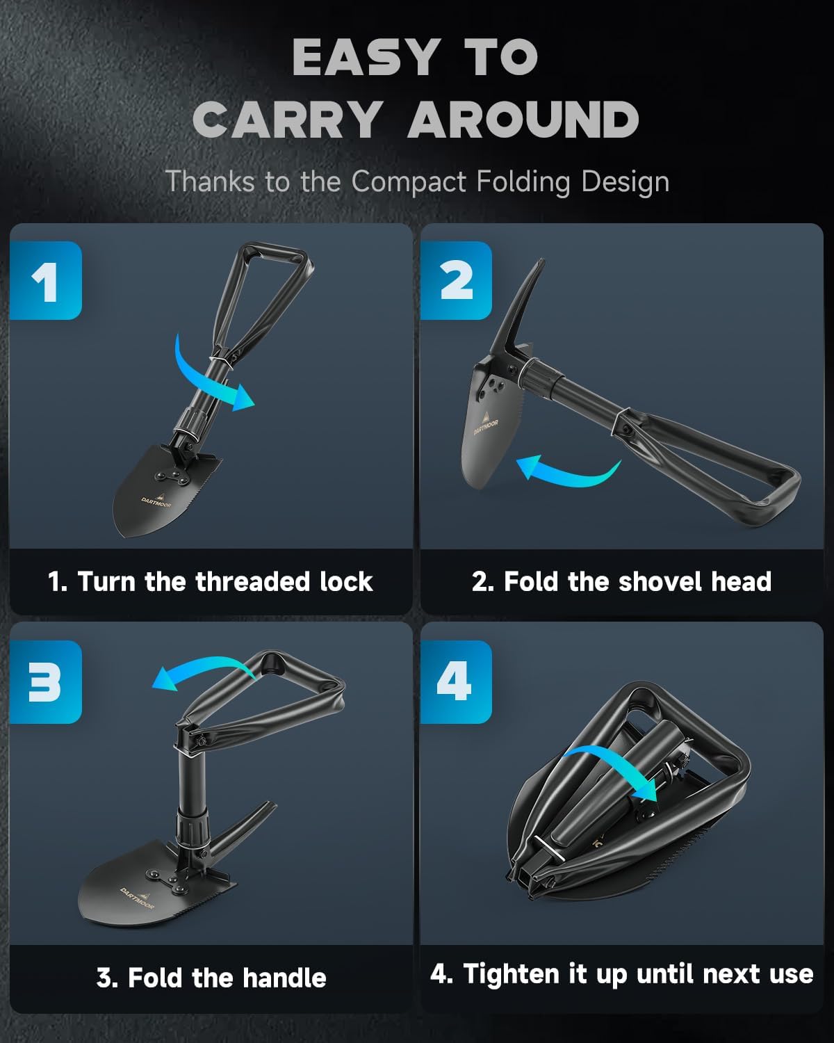 Tactical Survival Shovel - GBC015