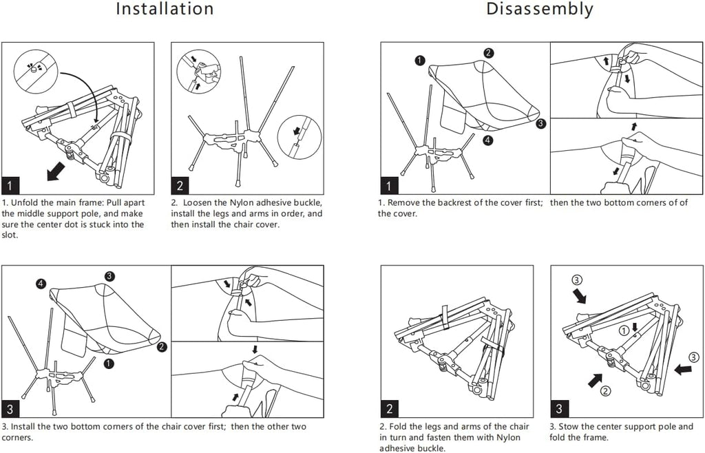Folding Camping Chair - ZDY024