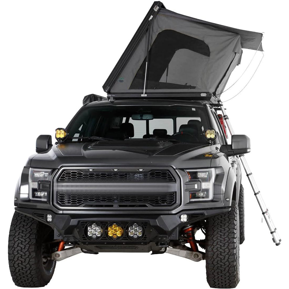 Jiadrooe Titan T3071 Aerospace All-Aluminum Hard Shell Rooftop Tent with STABILUS Struts & Crossbars