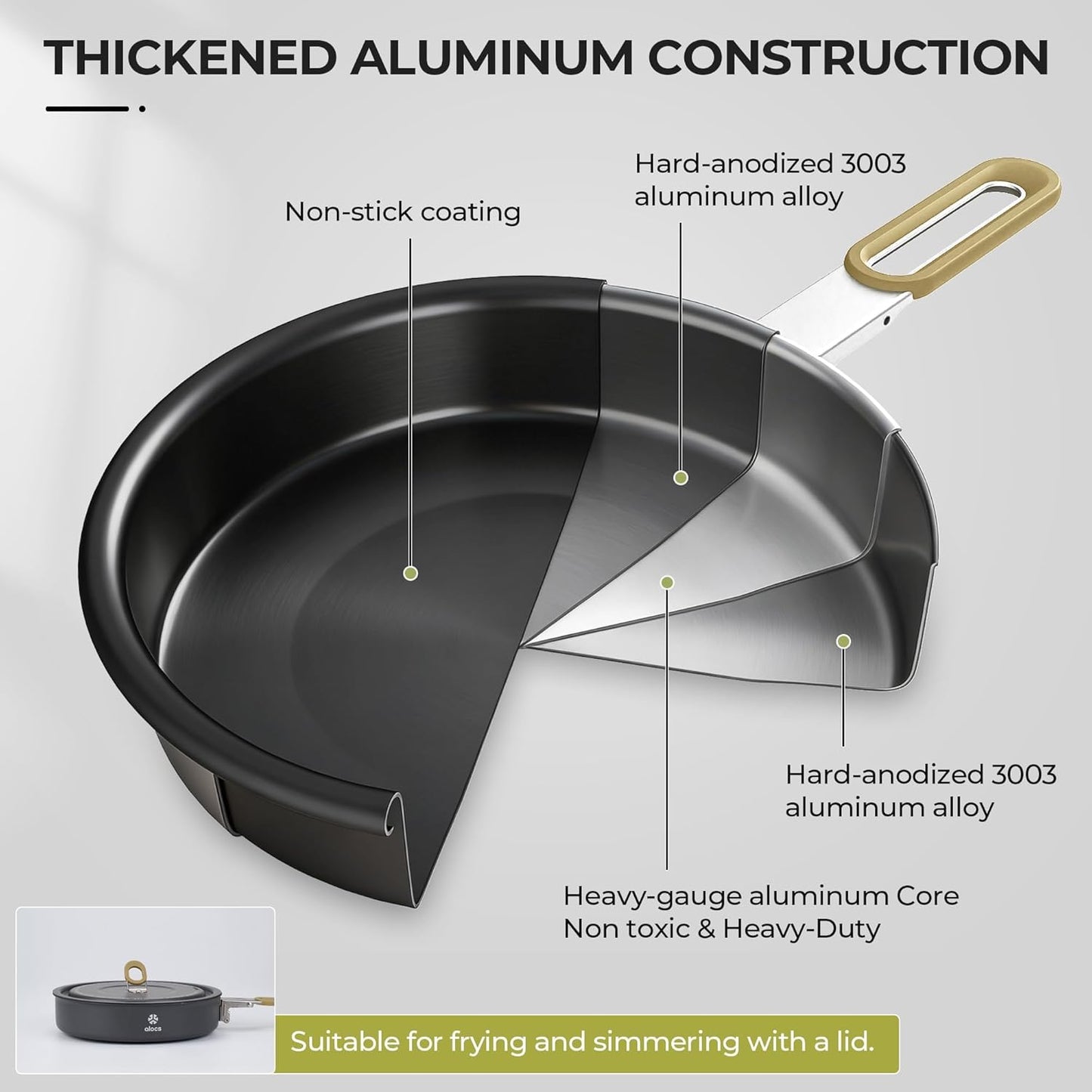 Camping Cookware Kit - GJ062