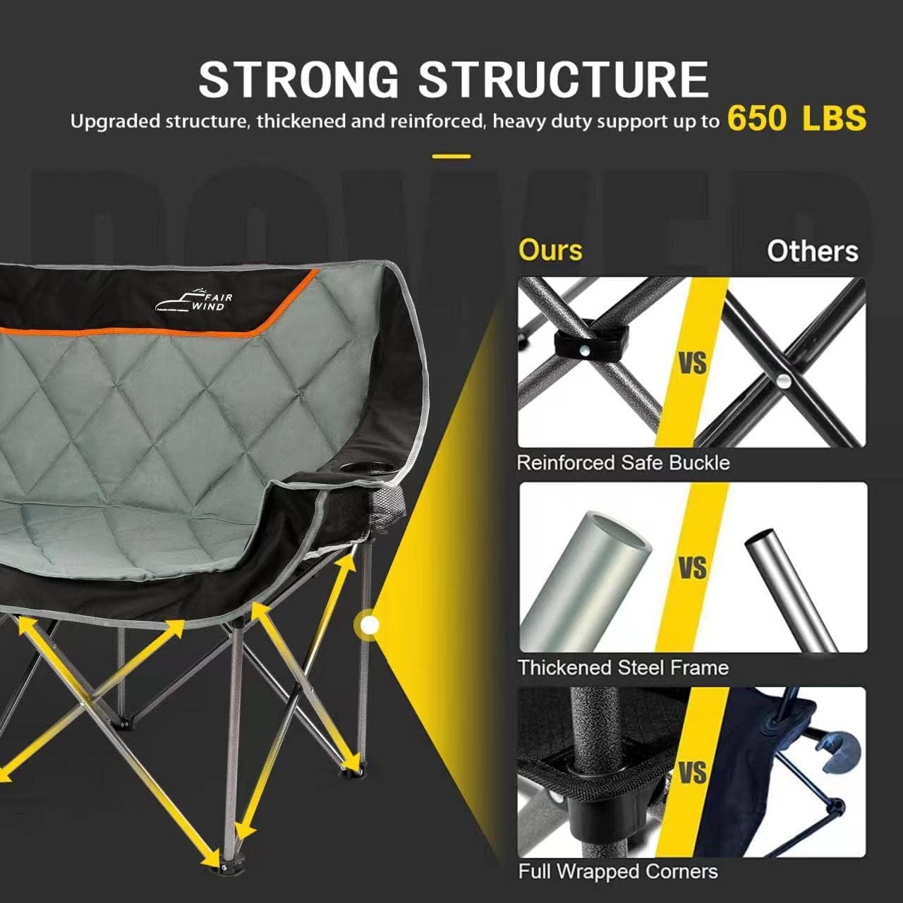 Folding Camping Chair - ZDY023