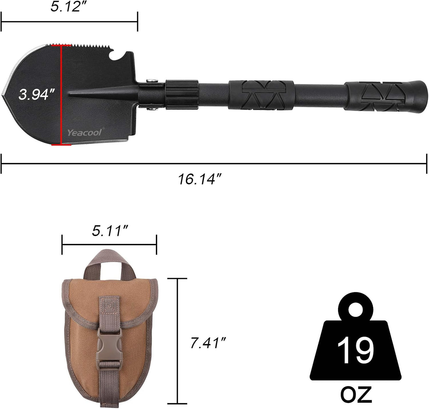 Tactical Survival Shovel - GBC012