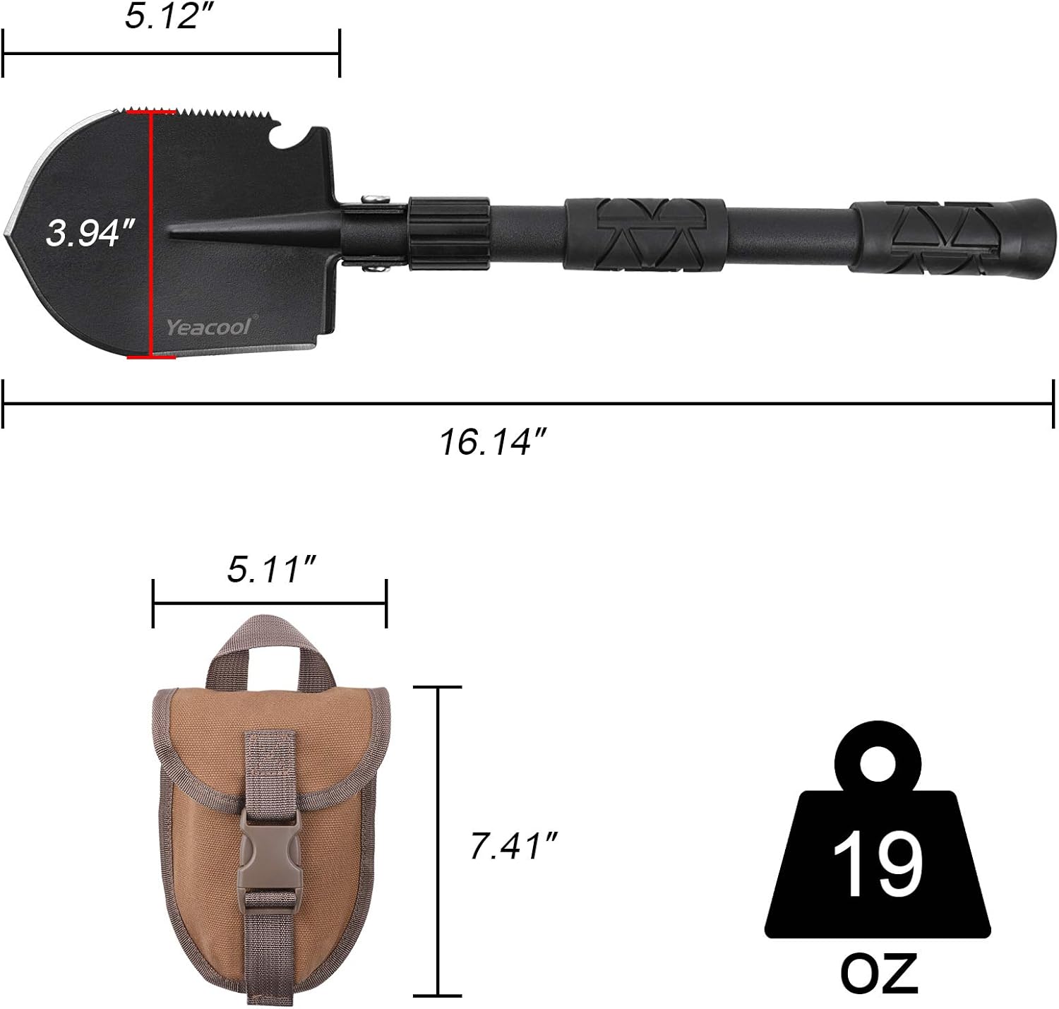 Tactical Survival Shovel - GBC012