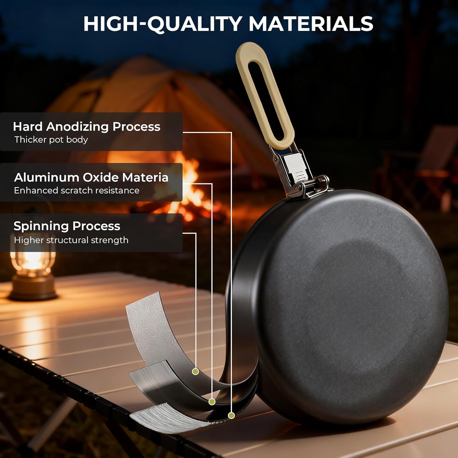 Camping Cookware Kit - GJ062 Secondary image