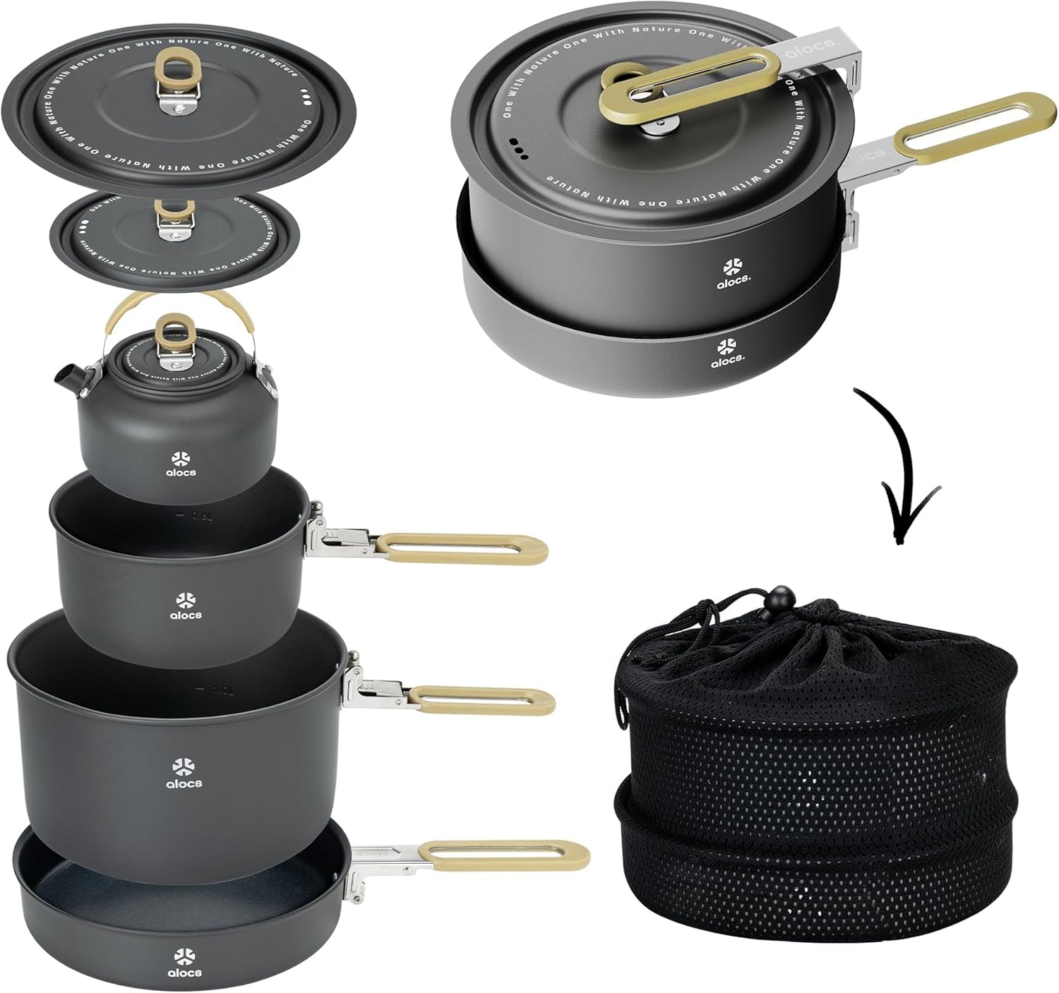 Camping Cookware Kit - GJ062 Main image