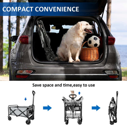 Collapsible Wagon Cart Foldable