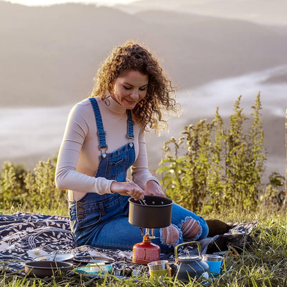 17pcs Camping Cookware Kit