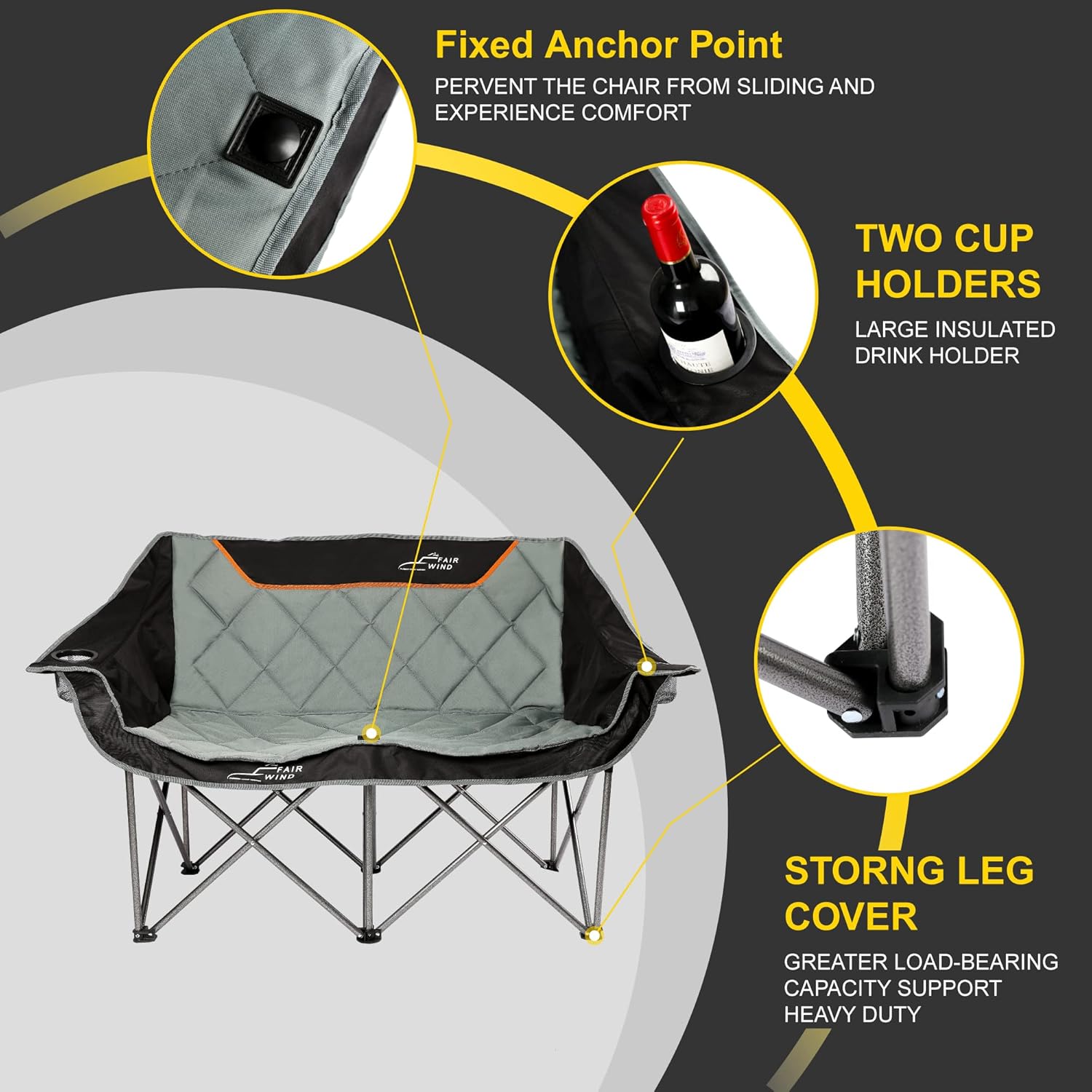 Folding Camping Chair - ZDY023