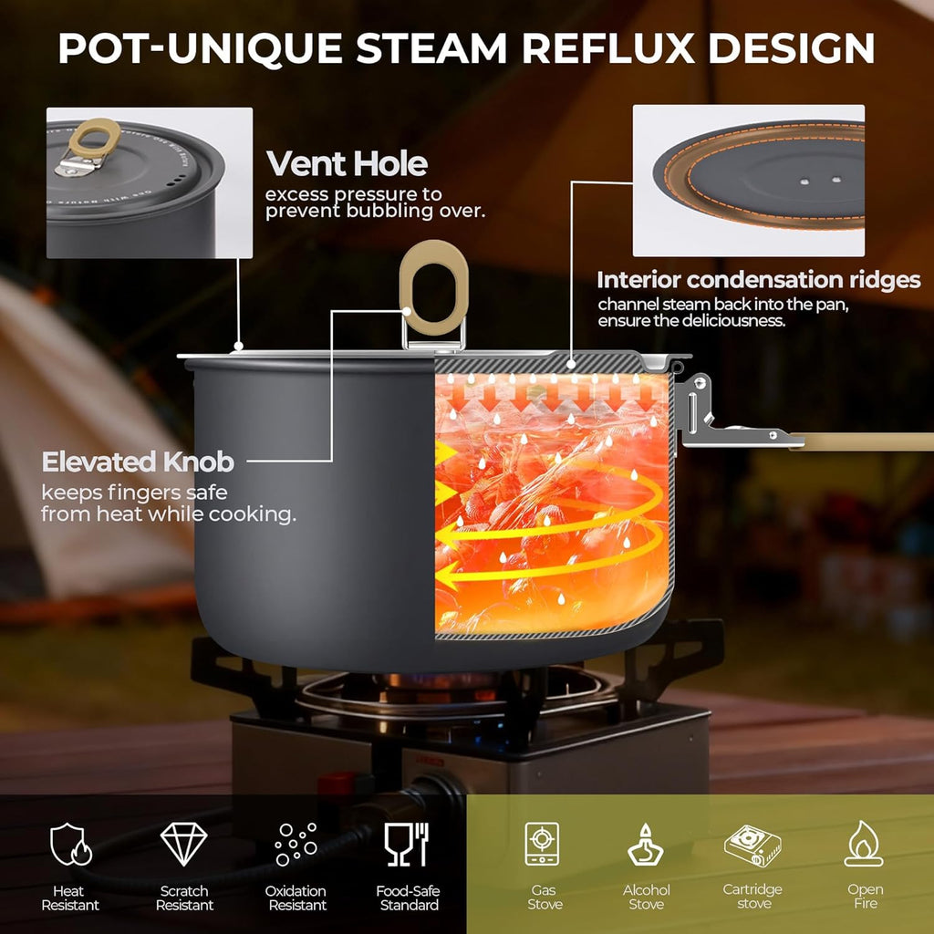 Camping Cookware Kit - GJ062