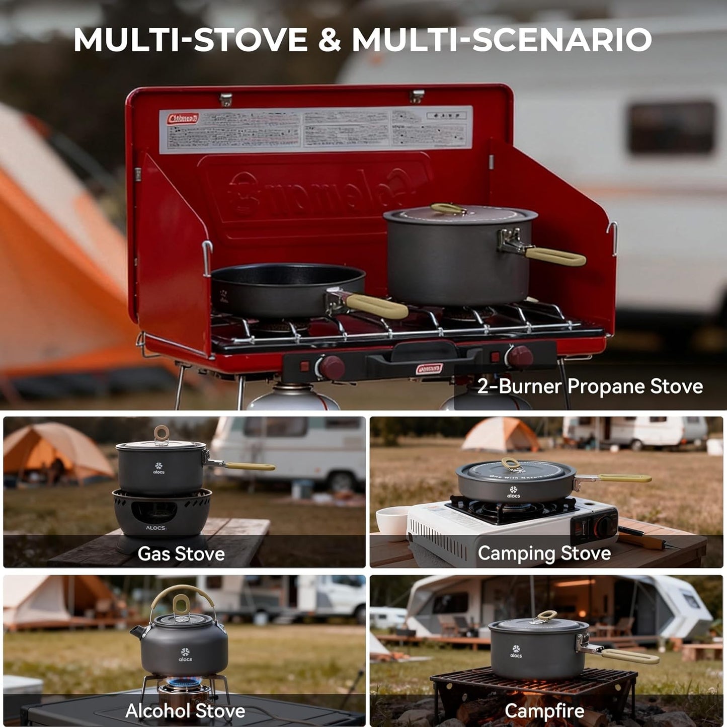 Camping Cookware Kit - GJ062