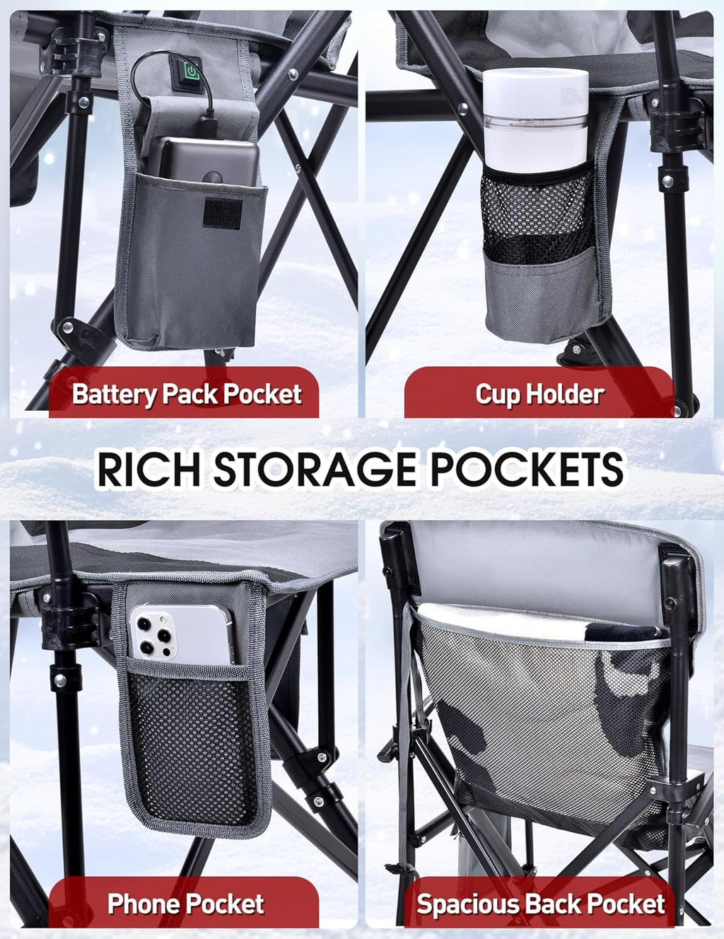 Folding Camping Chair - ZDY025