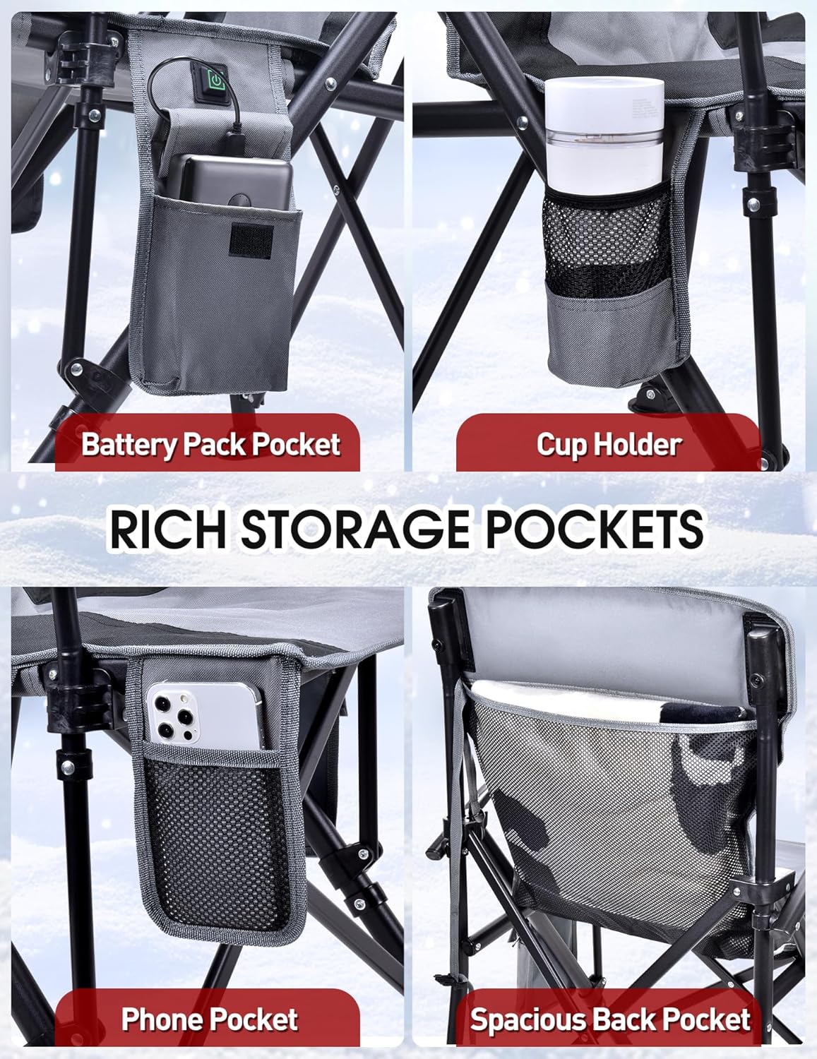 Folding Camping Chair - ZDY025