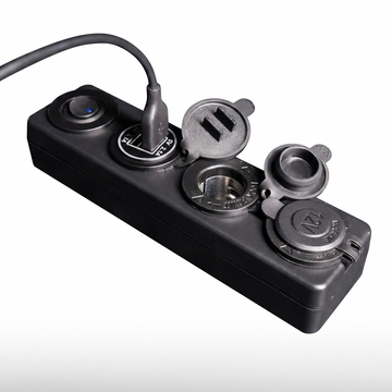 Jiadrooe 12V Off-Grid Power Hub & LED Light Controller for Rooftop Tents
