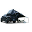 Jiadrooe Titan T3033 One-Piece Die-Cast Aluminum Hard Shell Rooftop Tent with Awning & AC Port