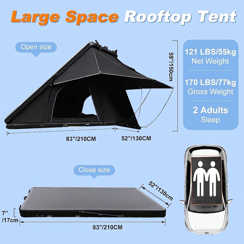 Rooftop Tent - Pioneer Series P7073
